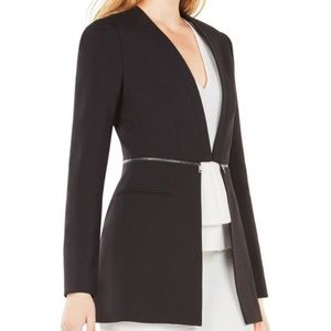 BCBG Derek zip waisted blazer